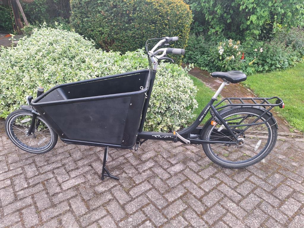 Troy Easy Cargo bakfiets, Ophalen, Gebruikt, 4 kinderen of meer