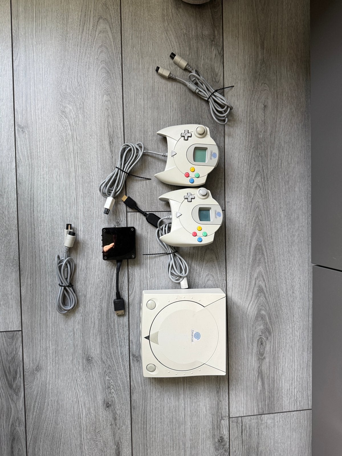 Sega Dreamcast Set – Compleet + HDMI (Akura) + Sealed Game, Spelcomputers en Games, Spelcomputers | Sega, Ophalen of Verzenden