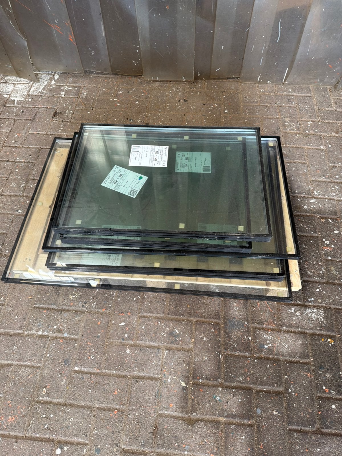 Dubbelglas ruiten - Diverse afmetingen, Doe-het-zelf en Verbouw, Glas en Ramen, Ophalen, Gevelraam of Ruit, 80 tot 120 cm, Nieuw
