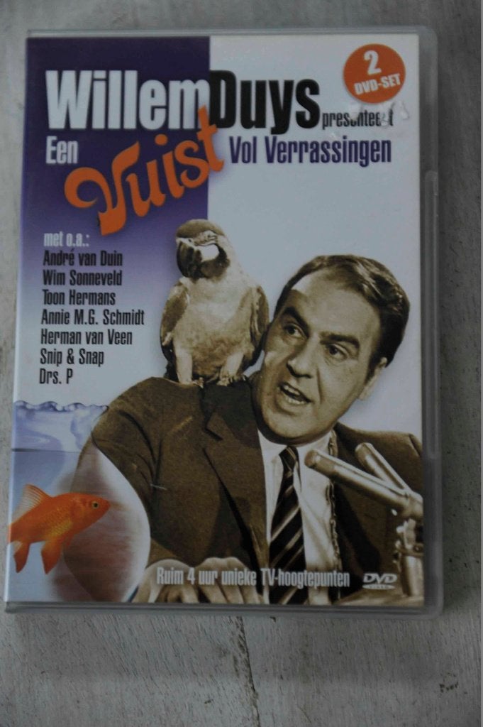 Willem Duys presenteert een Vuist vol Verrassingen 2DVDbox, Inclusief boekje, Verzenden, Alle leeftijden, Nederlands