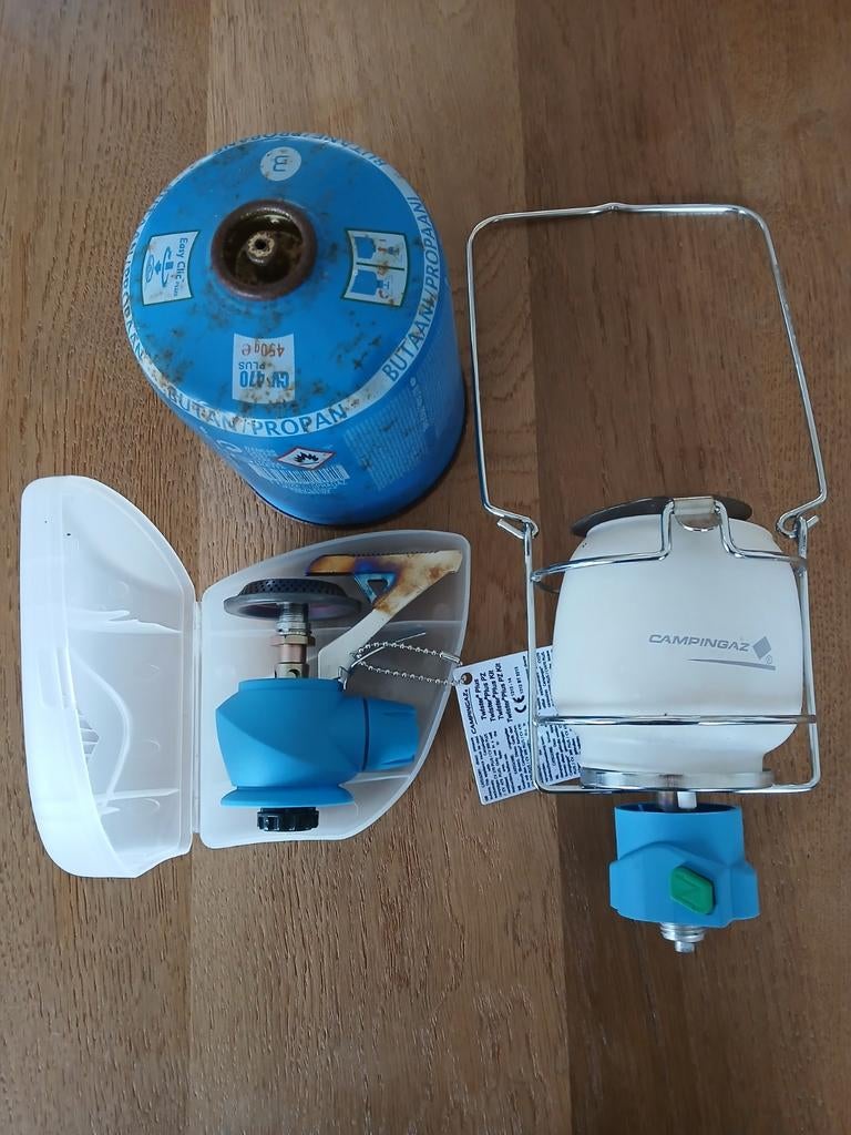 Campingaz lamp.Twister plus., Ophalen, Zo goed als nieuw