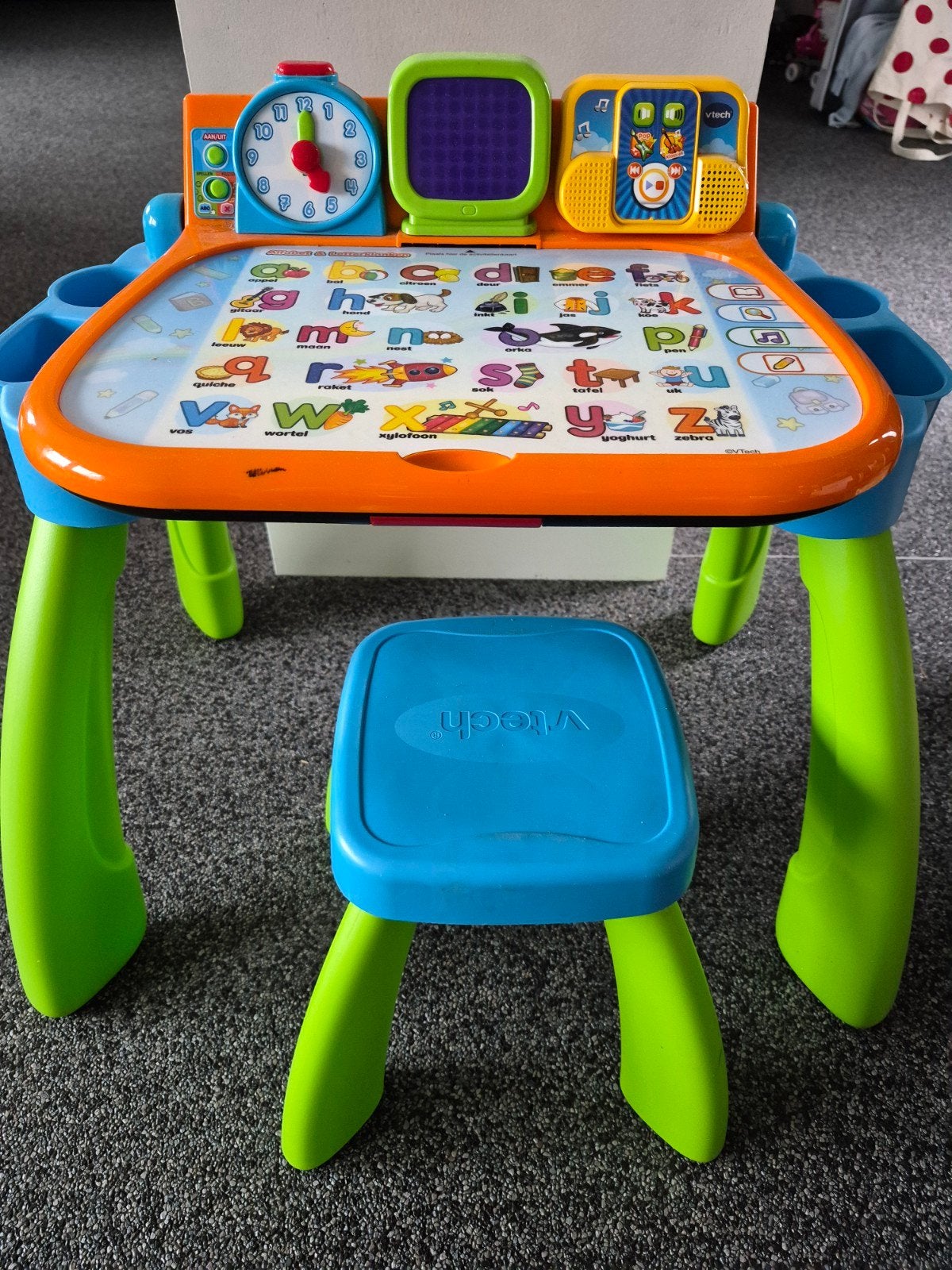 VTech Speelgoed Tafel - Educatief en Interactief, Ophalen, Gebruikt, Taal en Lezen, Met licht