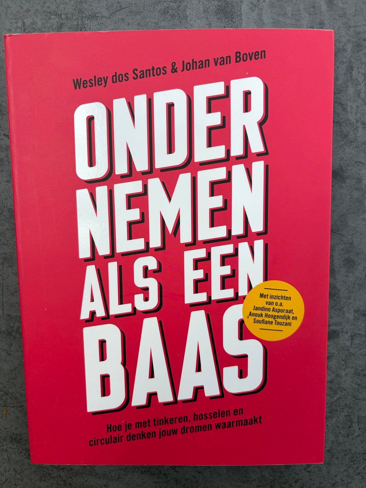 Ondernemen als een Baas - Wesley dos Santos & Johan van Bove, Ophalen, Zo goed als nieuw, Management