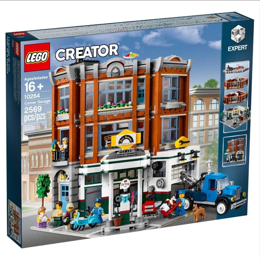 LEGO Creator Garage op de hoek+ verhuiswagen, Gebruikt, Lego, Ophalen of Verzenden, Compleet