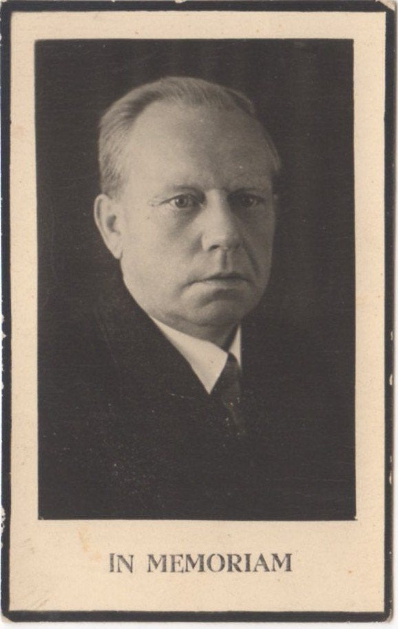 Petrus G. de Wert 1891 Reusel + 1948 Hilvarenbeek, 57 jaar, Verzenden
