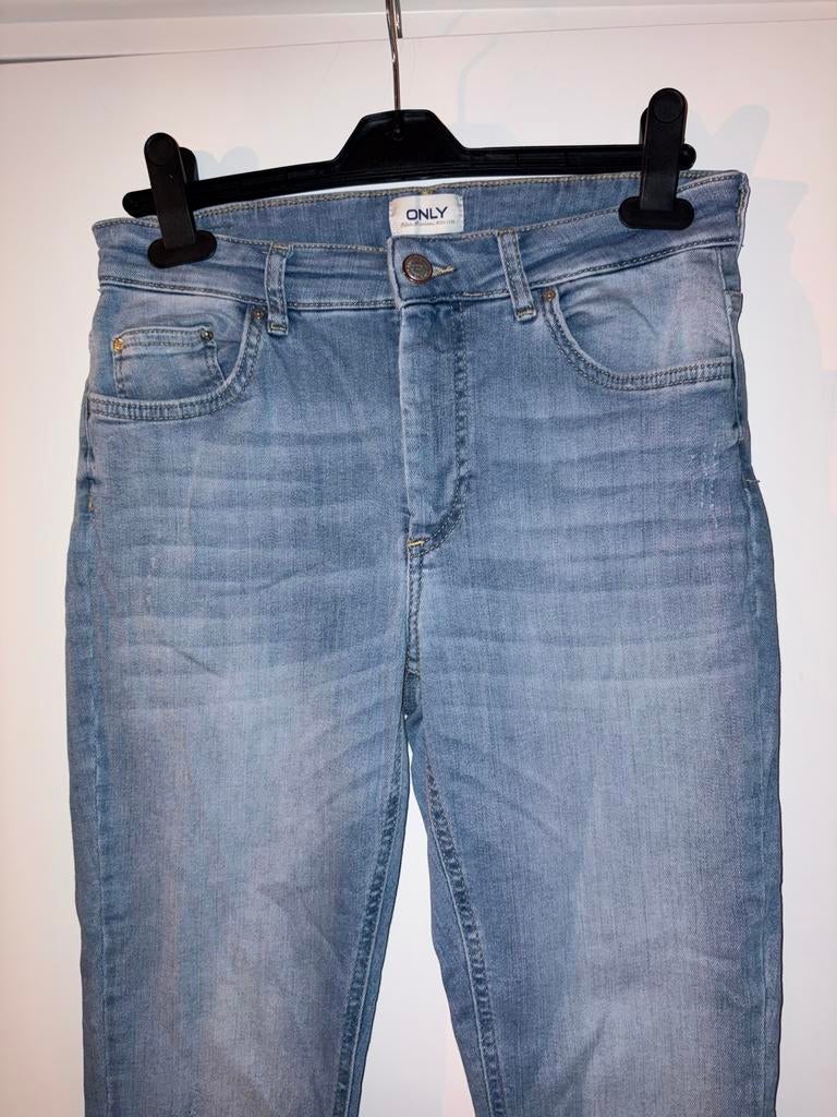 Only Skinny Jeans Maat L, Kleding | Dames, Spijkerbroeken en Jeans, Ophalen of Verzenden, Zo goed als nieuw, Blauw, W33 - W36 (confectie 42/44)