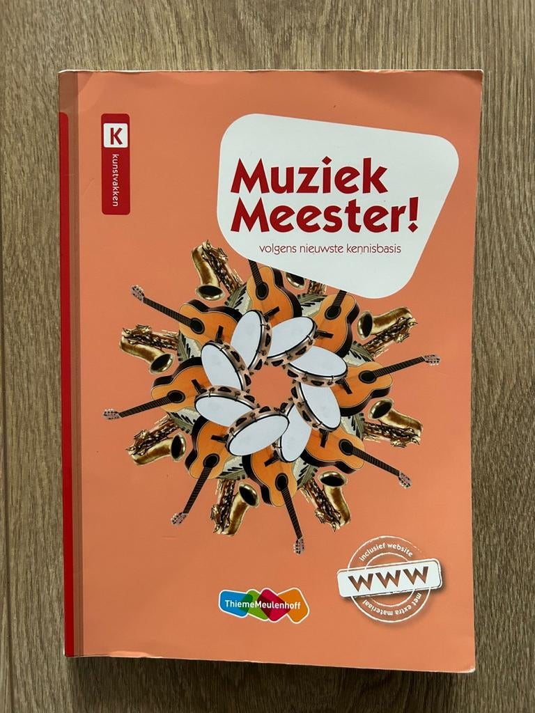 Rinze van der Lei - Muziek Meester!, Boeken, Schoolboeken, Zo goed als nieuw, Muziek, Overige niveaus, Ophalen of Verzenden
