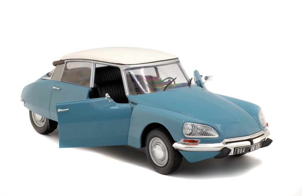 Citroen DS 21 DSpecial 1972 blauw Camargue Solido 1:18, Ophalen of Verzenden, Nieuw, Auto, Solido