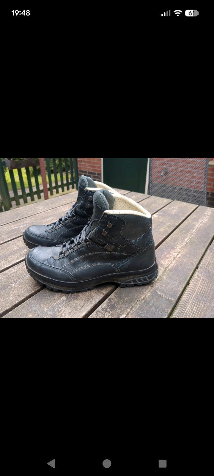 Hanwag wandelschoenen maat 43, Ophalen of Verzenden, Zo goed als nieuw, Schoenen