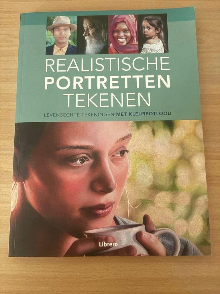 Realistische Portretten Tekenen met Kleurpotlood, Ophalen of Verzenden, Zo goed als nieuw, Boek of Gids