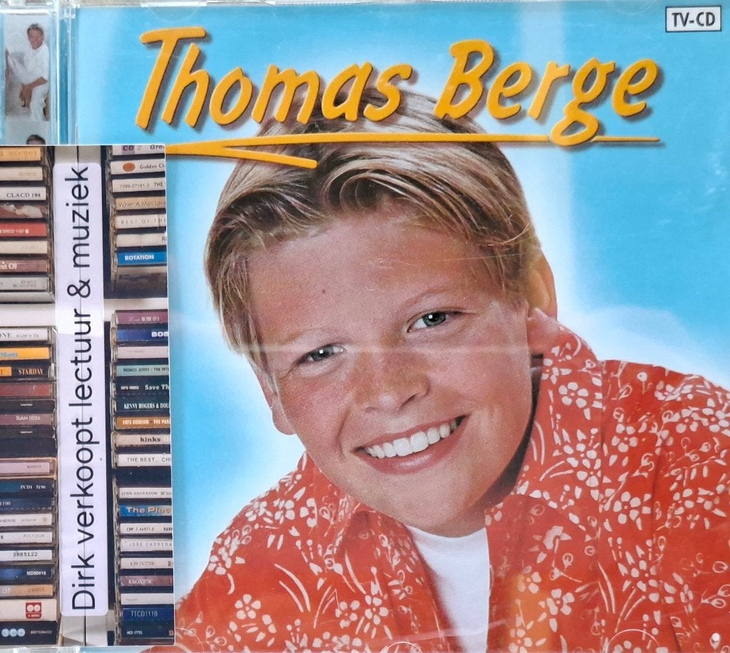 Thomas Berge; Thomas Berge (2003, NL), Ophalen of Verzenden, Zo goed als nieuw, Levenslied of Smartlap, Inclusief boekje
