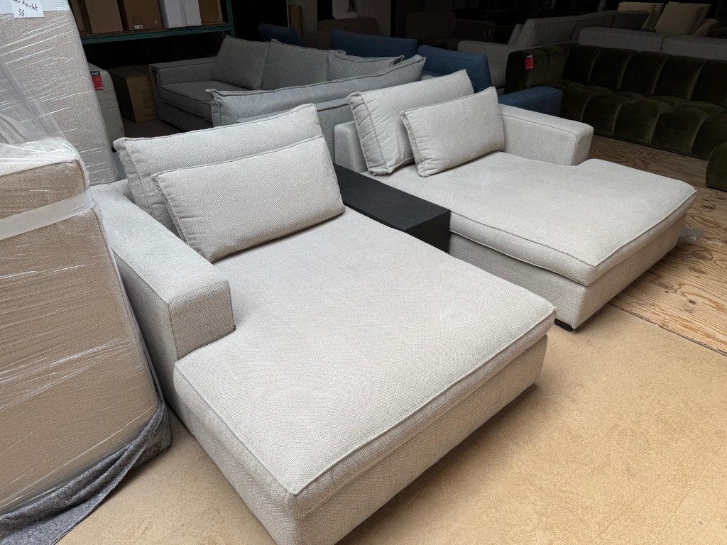 Hoekbank Annabelle l Whoon | Meubilex l van €2536 voor €1299, Ophalen, 250 tot 300 cm, Gebruikt, Tweepersoons