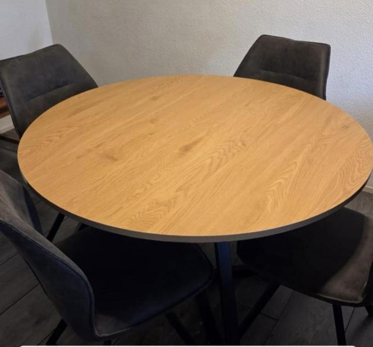 Eettafel, Huis en Inrichting, Tafels | Eettafels, Ophalen, 100 tot 150 cm, Nieuw, Vier personen