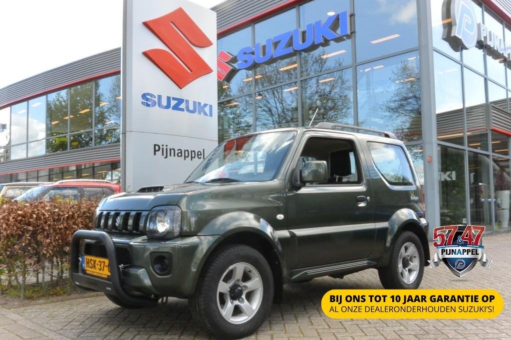 Suzuki JIMNY 1.3 Metal Top 4x4 Airco/Pushbar/Trekhaak afn, Auto's, 86 pk, Gebruikt, Euro 6, Met garantie (alle)
