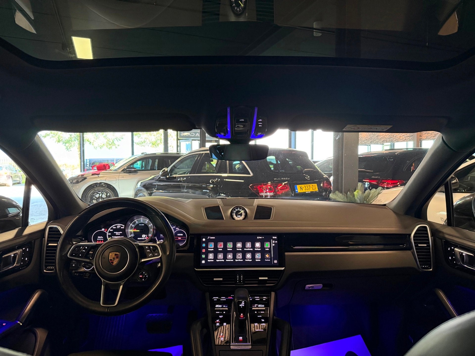 Porsche Cayenne Coupé 3.0 E-Hybrid PANO|LUCHTVERING|FULL OP, Auto's, Automaat, Cayenne, Gebruikt, Euro 6