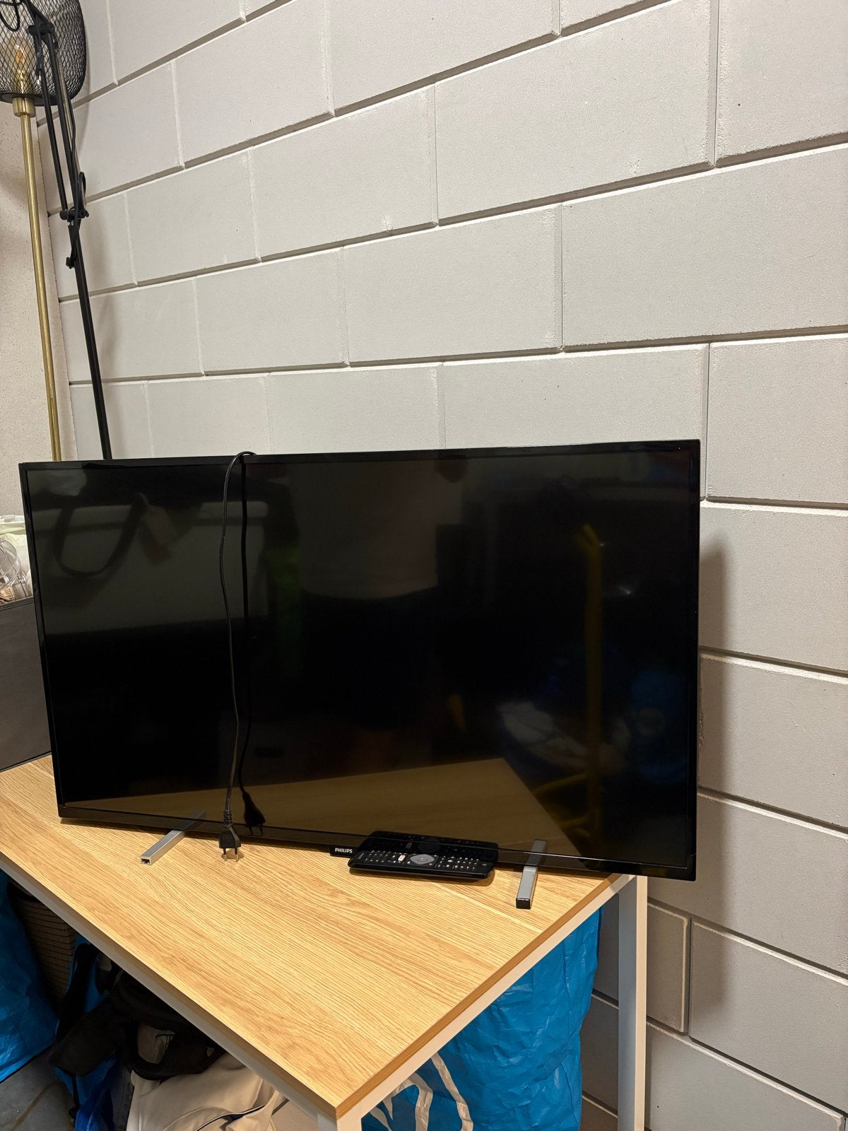 Philips TV 43 inch met Chromecast en Google Home Mini, Philips, Gebruikt, 50 Hz, Ophalen of Verzenden