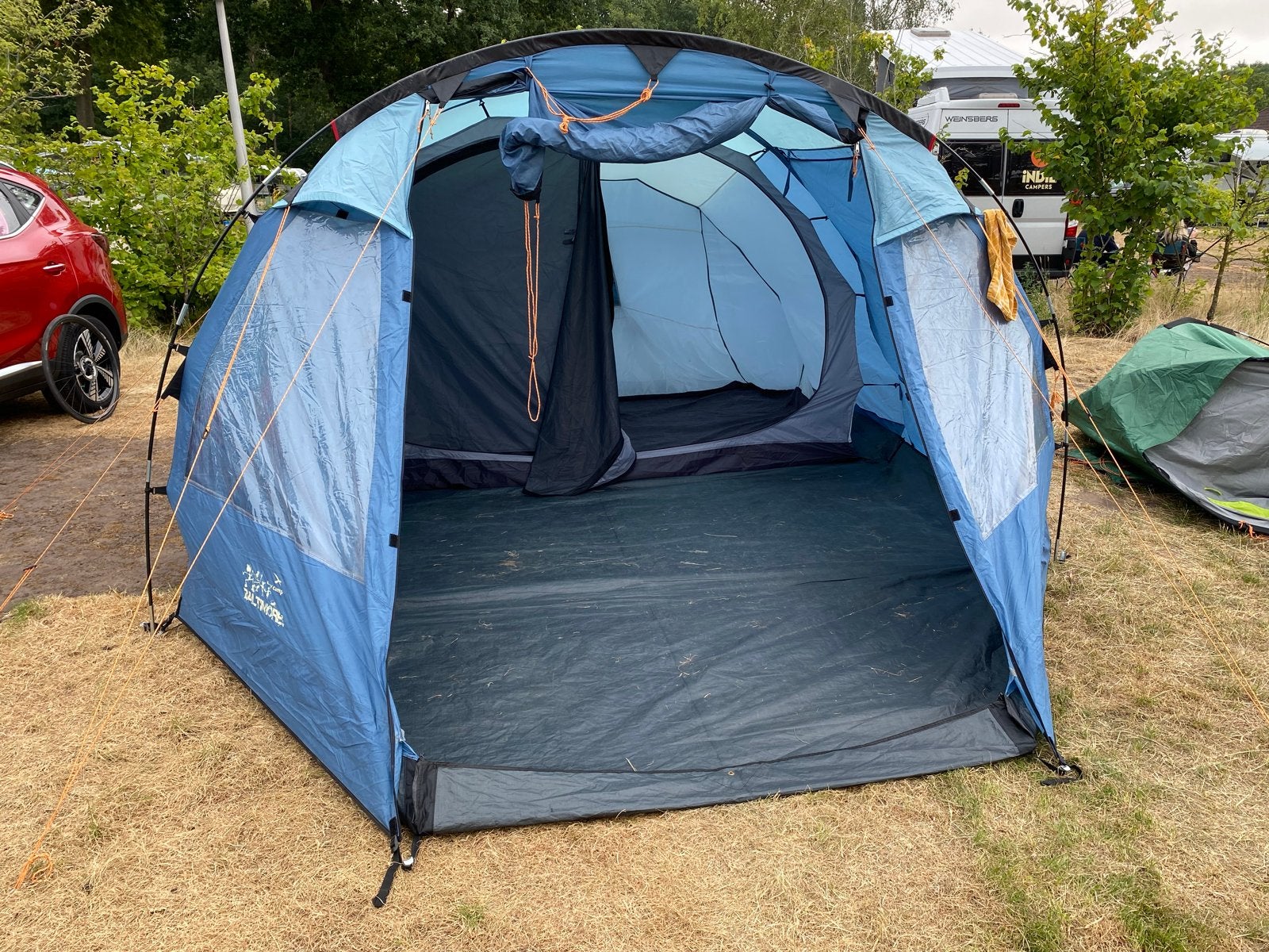 Easy Camp Baltimore 400 Tent - Goede Staat, Ophalen, Gebruikt, Tot en met 4