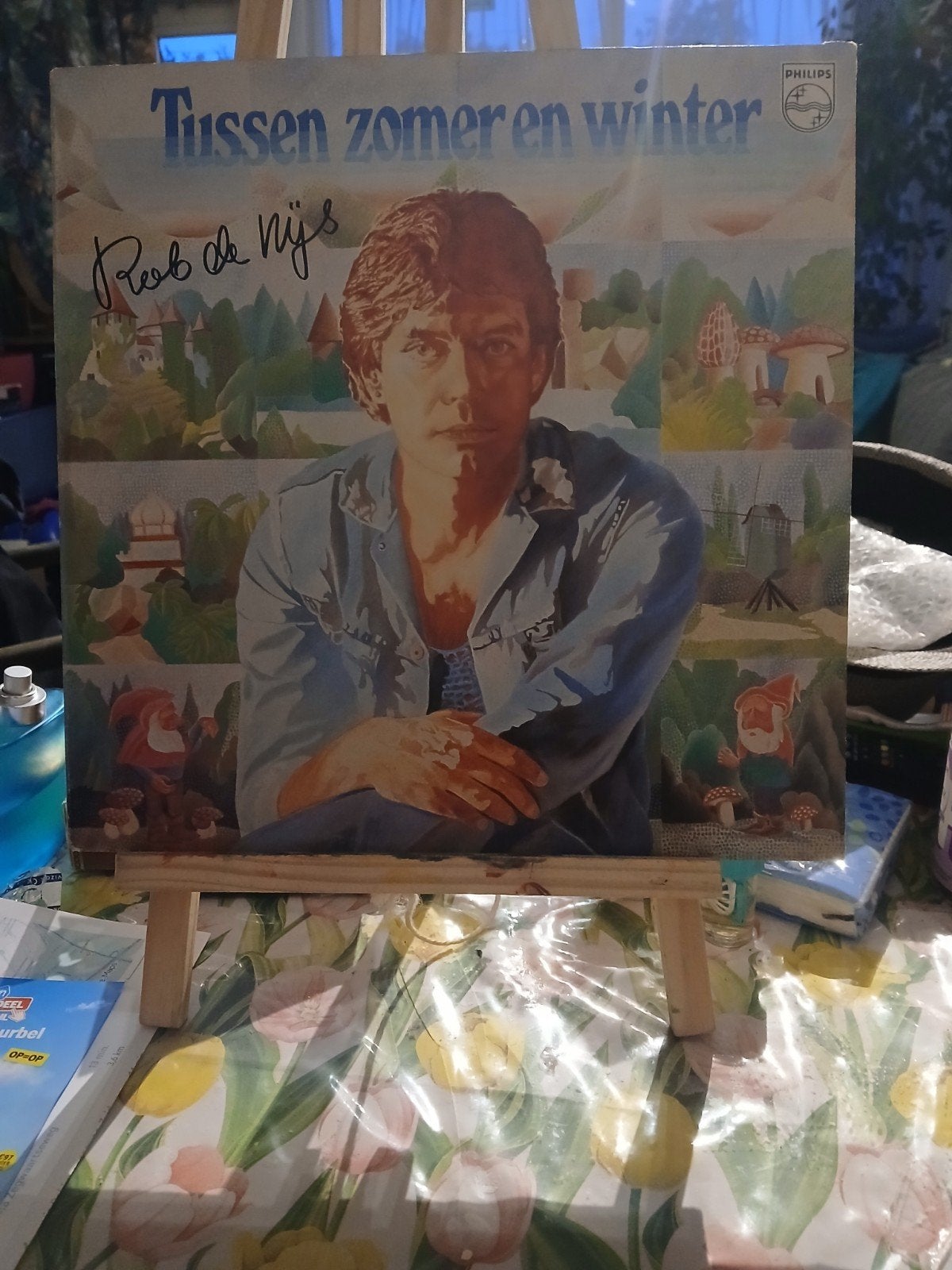 Rob de Nijs plaat Tussen zomer en winter (Gesigneerd LP), Cd's en Dvd's, LP, Gebruikt, Gesigneerd, Ophalen of Verzenden