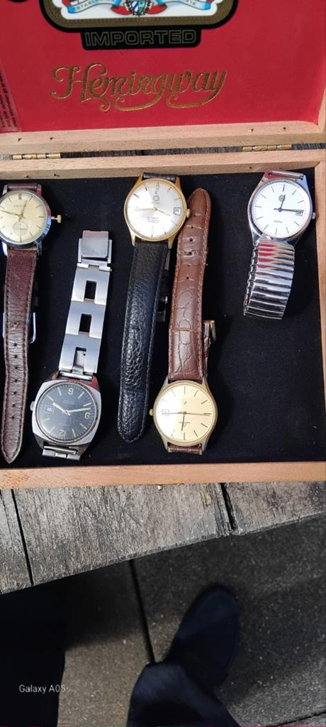Diverse Vintage Polshorloges - Set van 5, Sieraden, Tassen en Uiterlijk, Overige merken, Overige materialen, Met bandje, Polshorloge