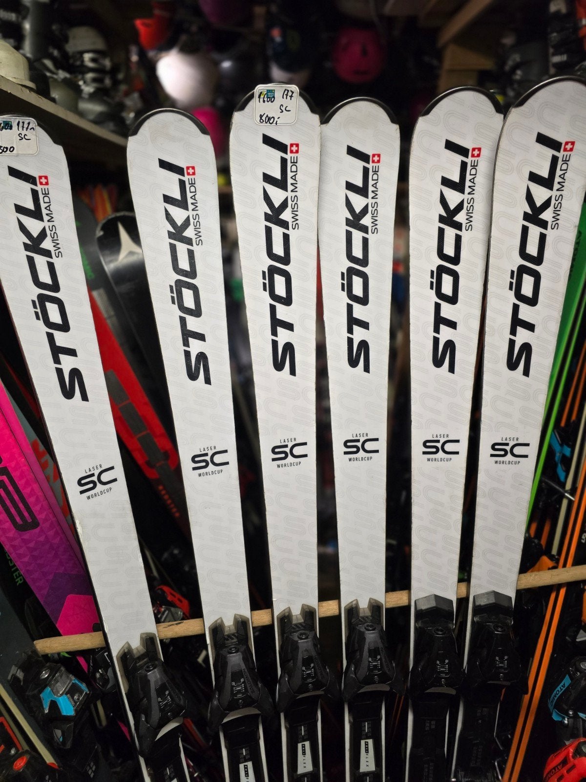 177cm STOCKLI LASER SC 1600€ VOOR KENNERS best op wereld, Overige merken, 160 tot 180 cm, Stockli, Ophalen of Verzenden