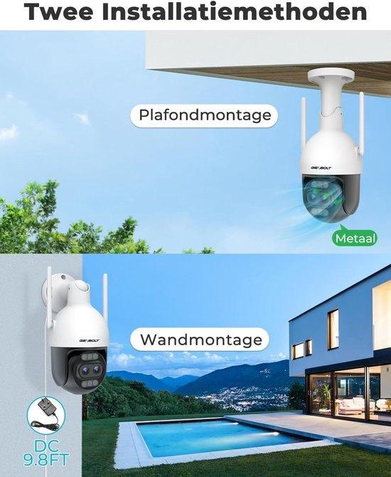 4K WiFi Beveiligingscamera – CCTV Camera – Outdoor Camera, Corvance B.V., Verzenden, Nieuw, Corvancebol@gmail.com