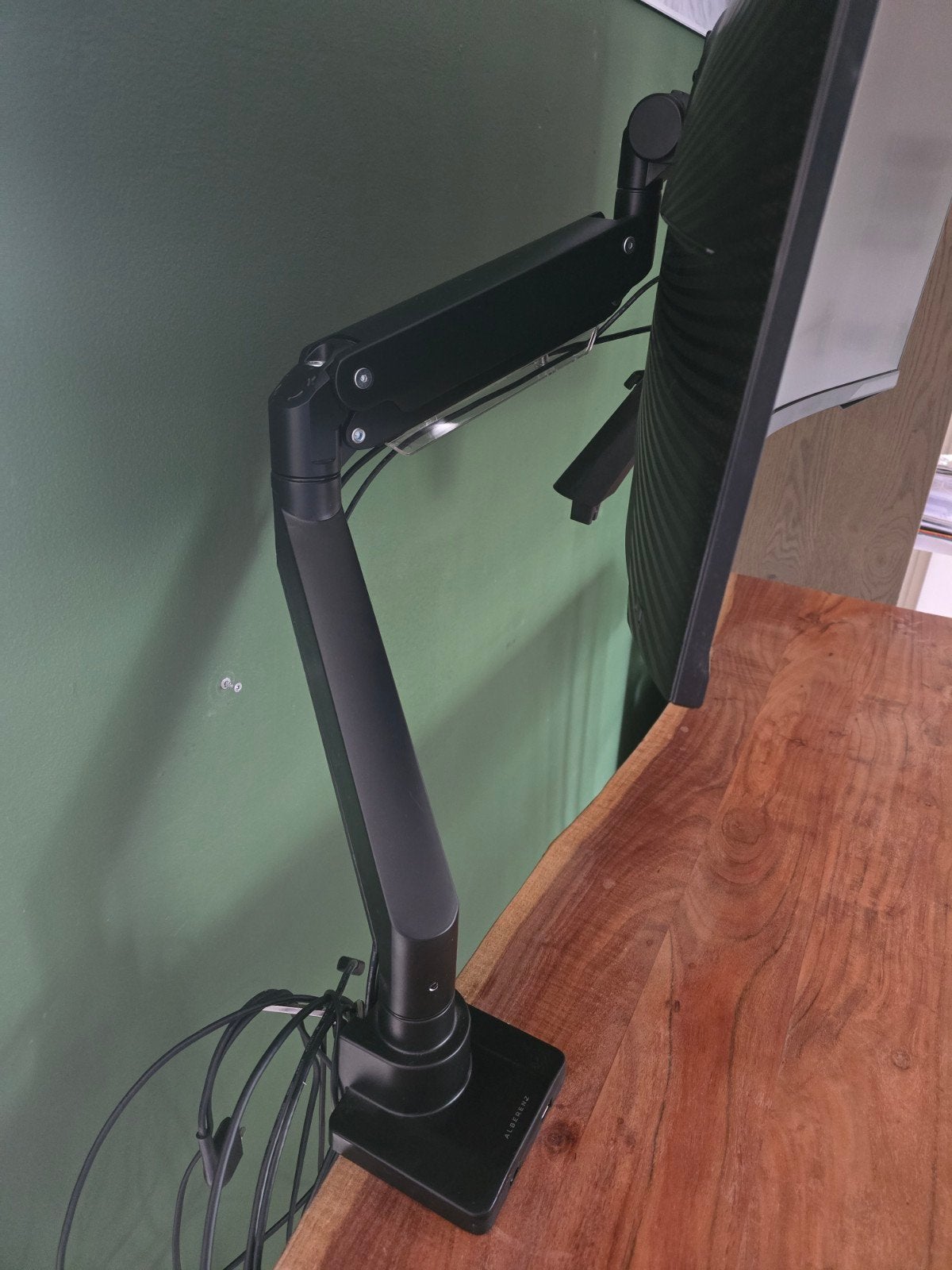 Alberenz Zware Monitor Arm voor Grote Monitoren, Ophalen, Alberenz, Zo goed als nieuw, Overige typen