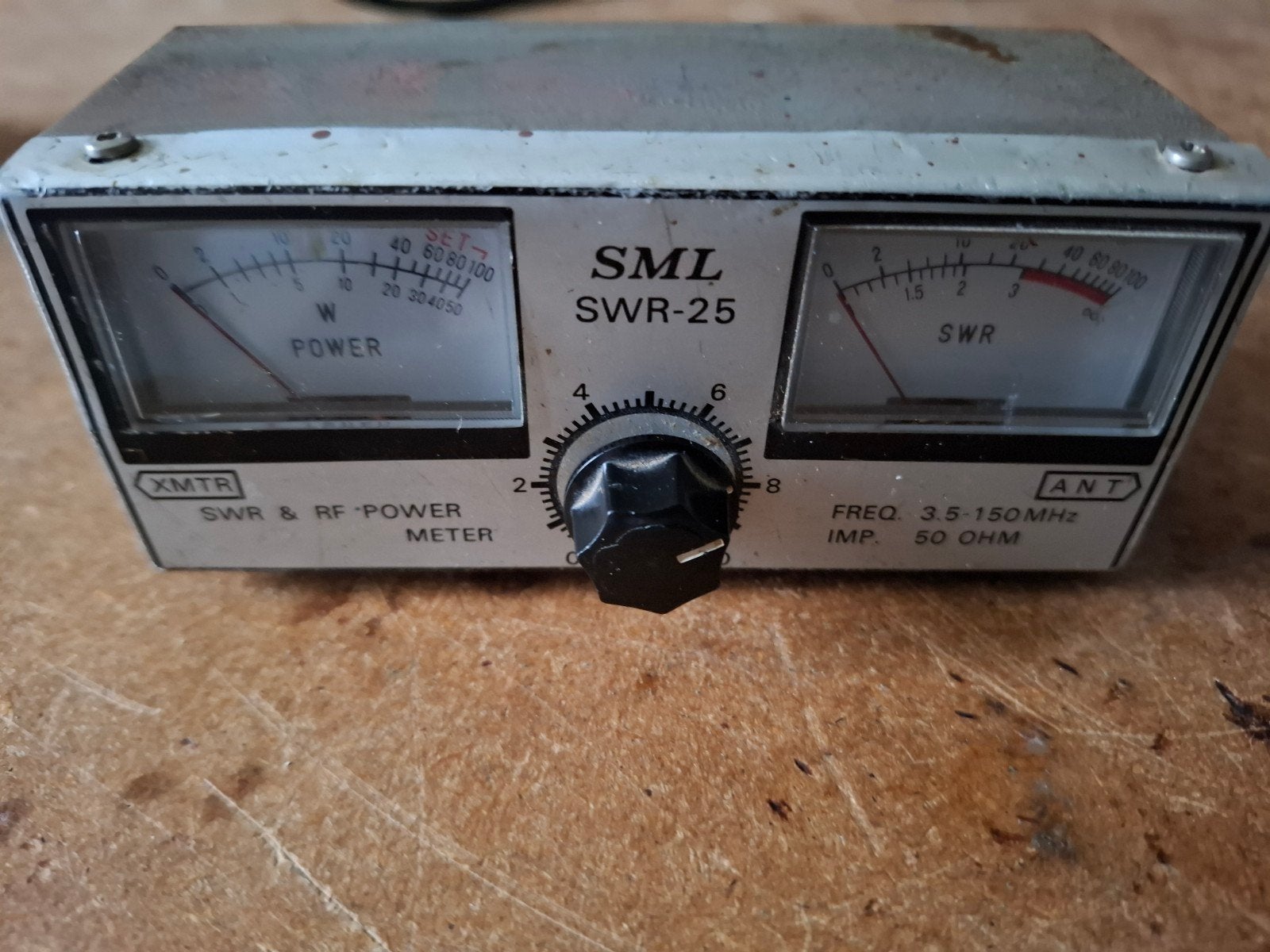 swr power meter, Ophalen of Verzenden, Gebruikt, Zender en Ontvanger