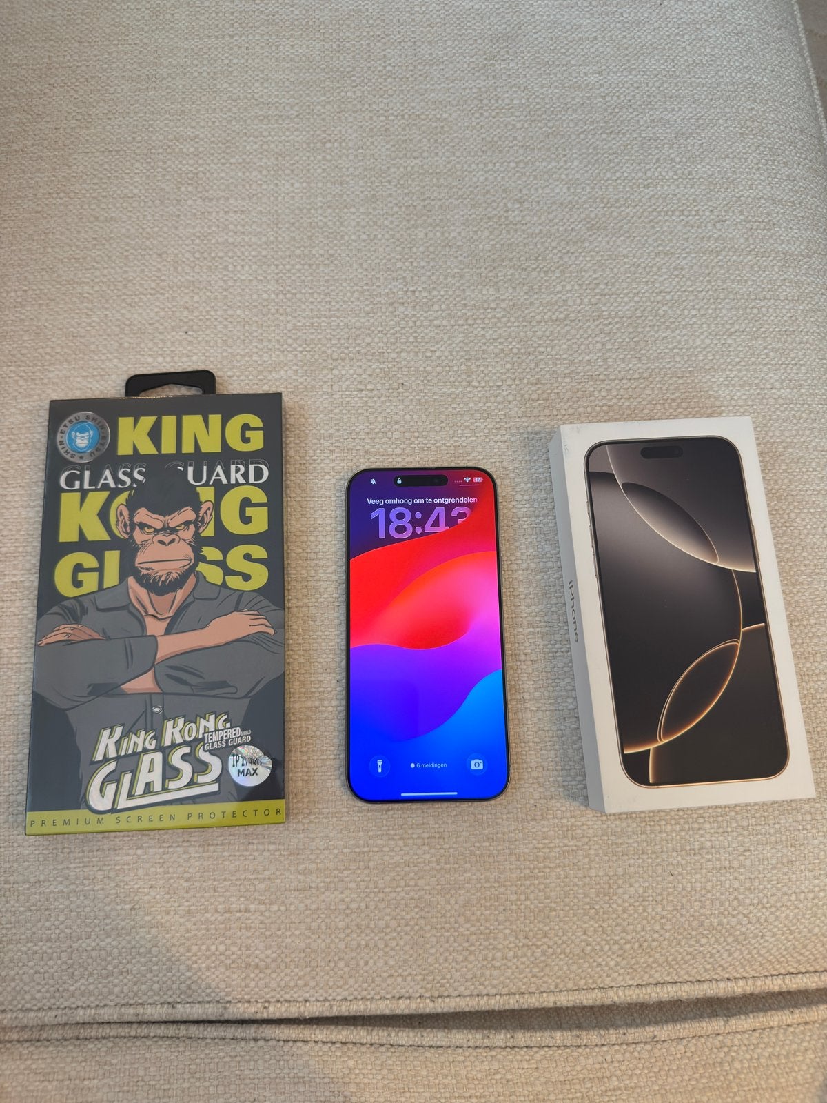 iPhone 16 pro max 256gb krasvrij