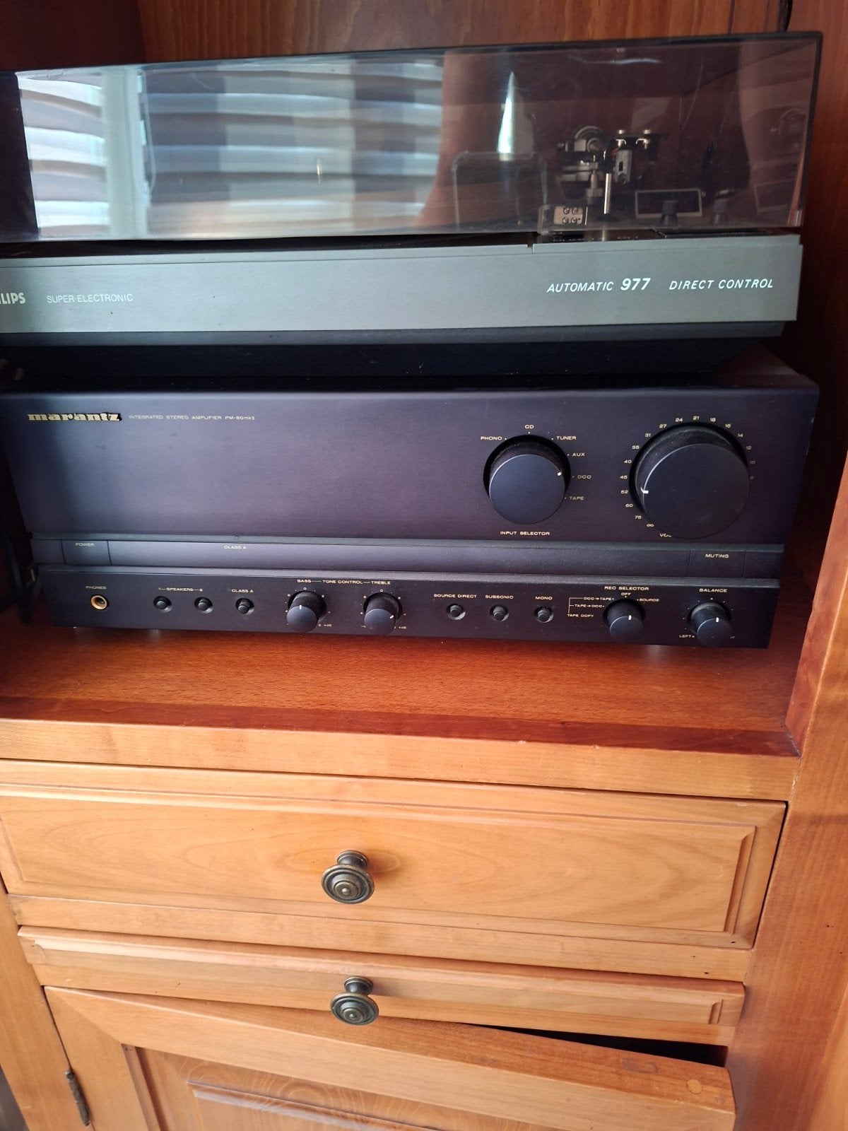 Marantz PM-80mkII Geïntegreerde Stereo Versterker, Marantz, Gebruikt, Ophalen of Verzenden, 120 watt of meer