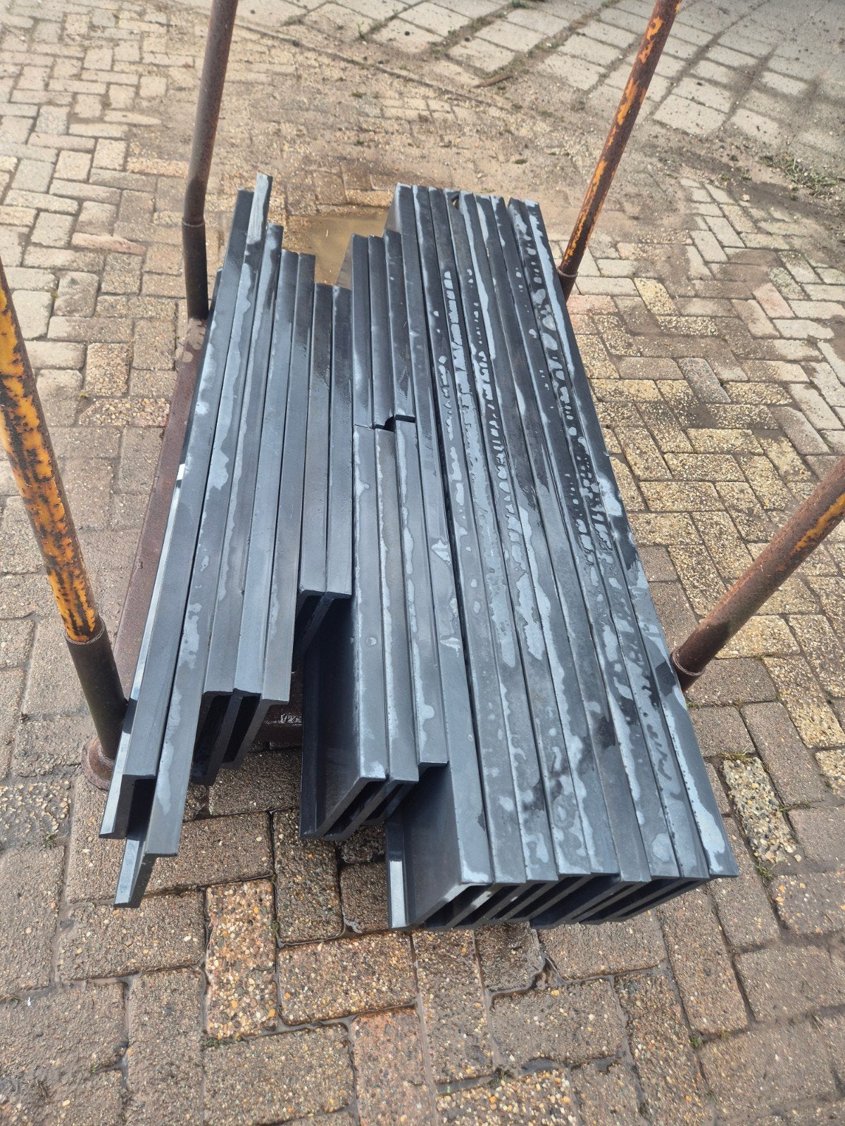Raamdorpels Antraciet Nieuw diverse lengtes kk240, ., Nieuw, Ophalen of Verzenden, .
