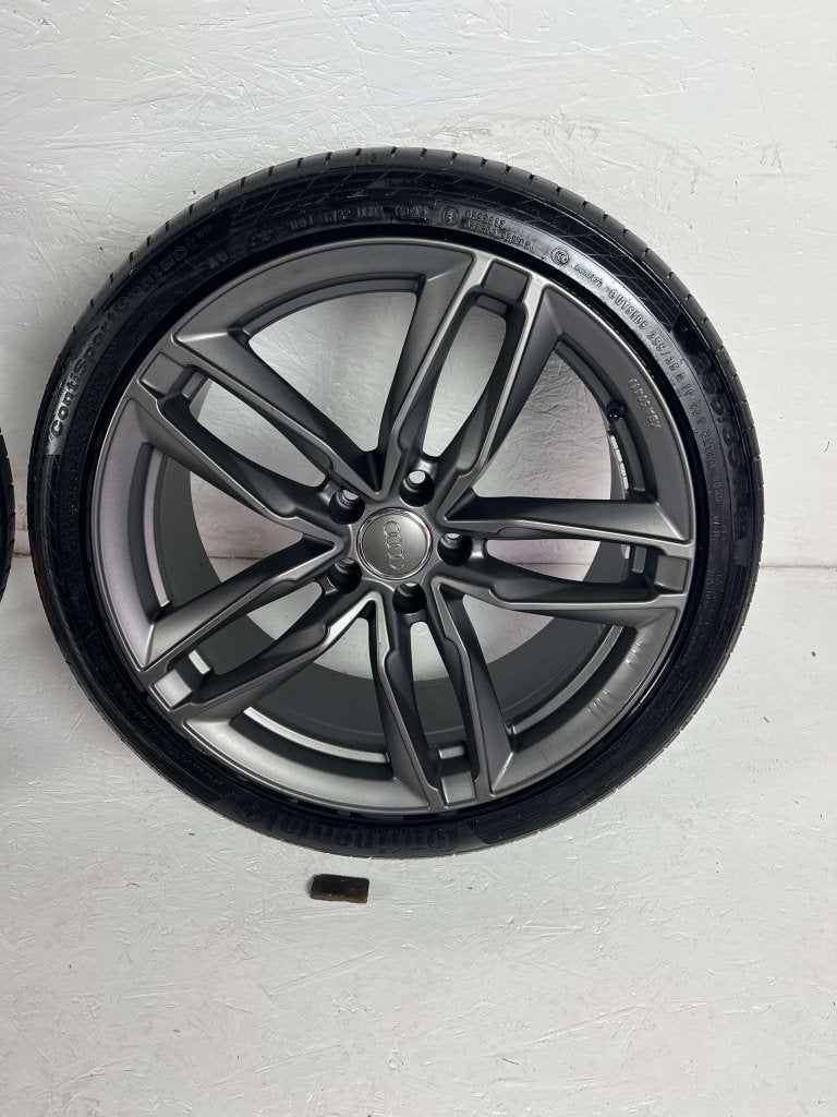 Audi A4 A5 Volkswagen Golf passat Caddy velgen 19" 5x112 RS, Gebruikt, 255 mm, Banden en Velgen, Niet ingevuld
