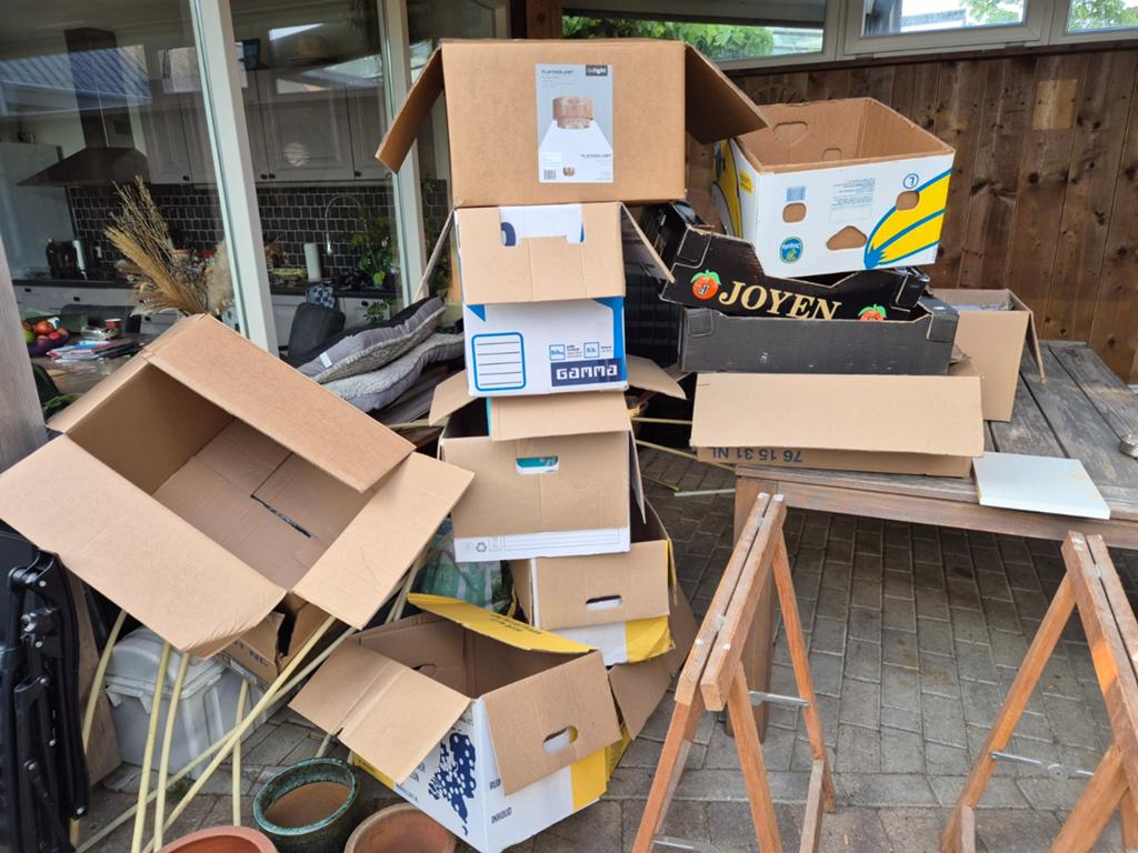 Verhuisdozen, Ophalen, Doos, 40 tot 60 cm, 50 tot 75 cm