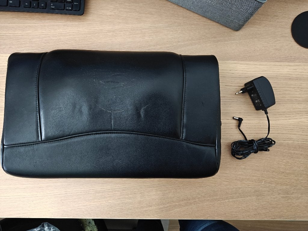 Vitalymed Plus 8760 Leren massagekussen met infrarood, Ophalen of Verzenden, Gebruikt, Massagestoel of Kussen
