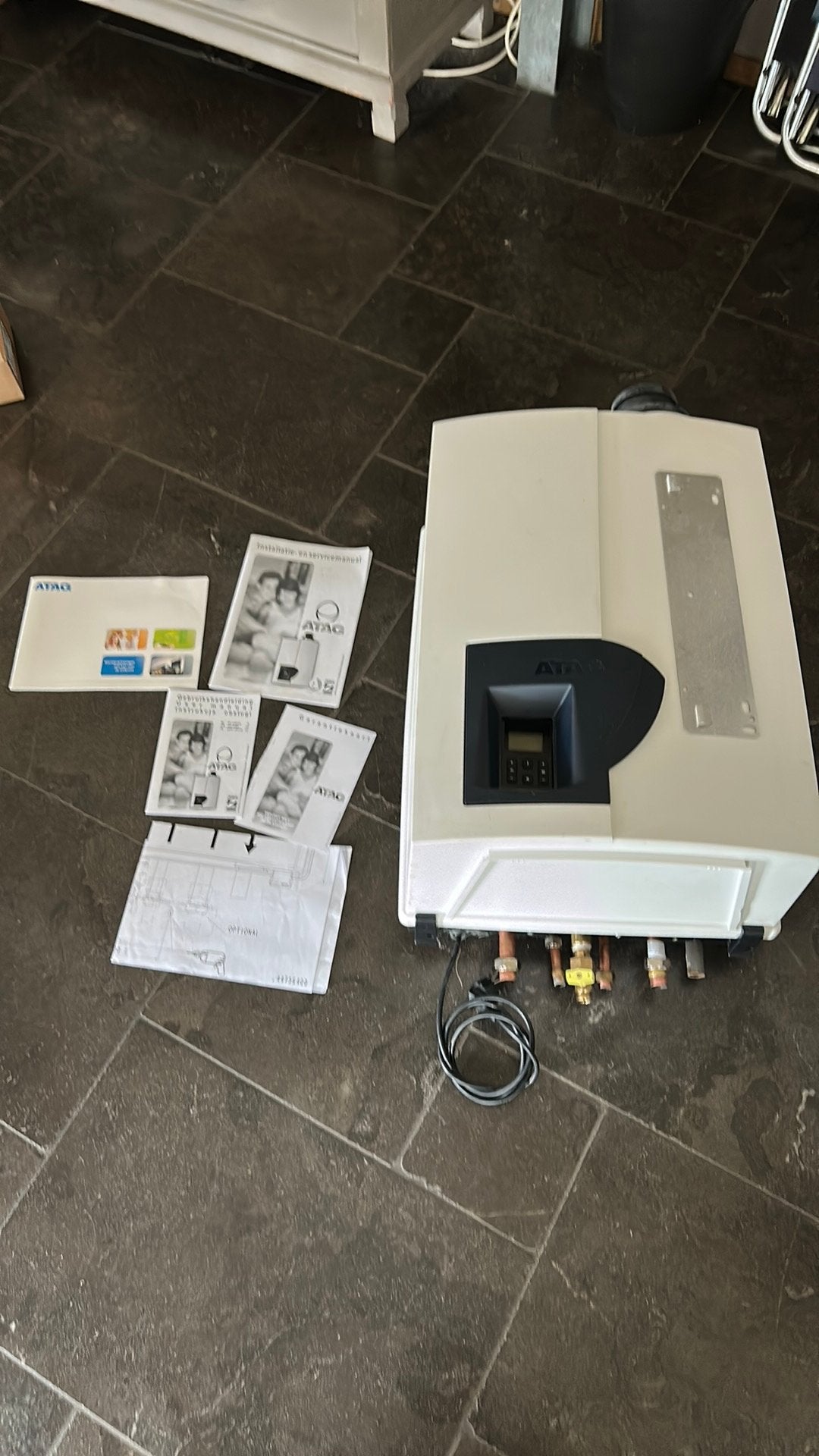 Combi ketel Atag A203C, Ophalen, 30 tot 80 cm, Gebruikt, Hoog rendement (Hr)