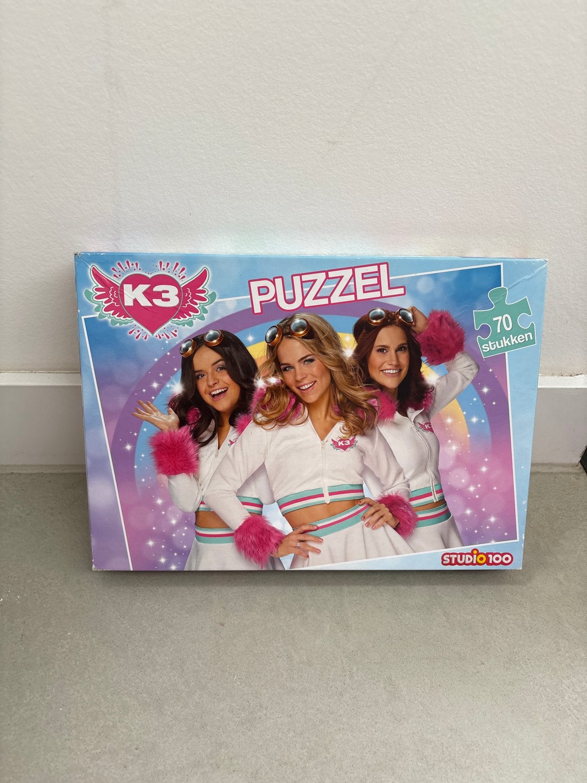 K3 Puzzel - 70 stukjes - Gebruikt maar compleet, Ophalen of Verzenden, Gebruikt, 4 tot 6 jaar