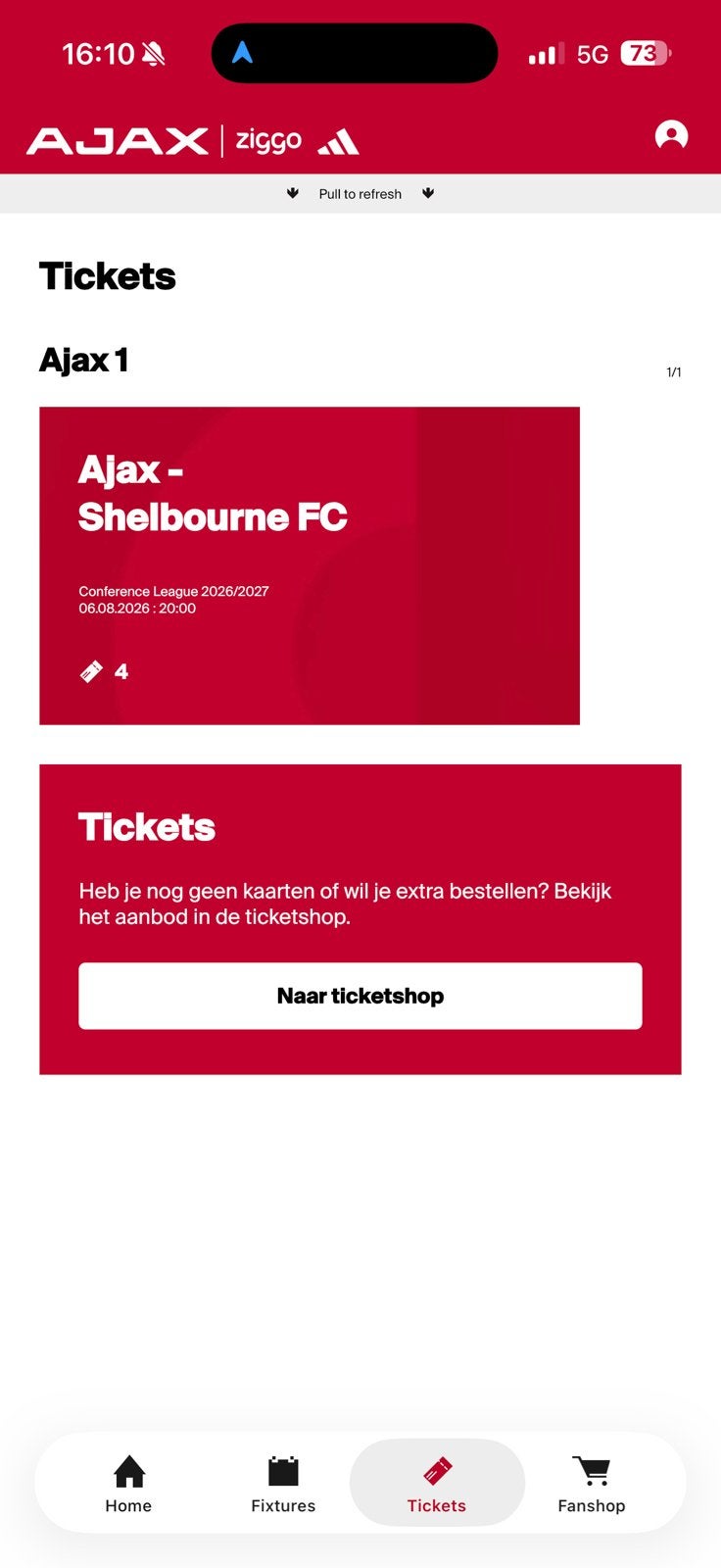 Ajax - Shelbourne FC 2 tickets, Tickets en Kaartjes, Eén persoon
