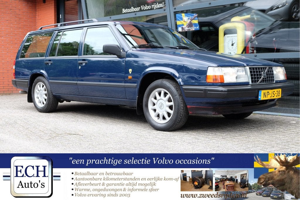 Volvo 940 2.3 135 pk Estate Trekhaak (bj 1996), Met garantie (alle), Origineel Nederlands, Handgeschakeld, Volvo