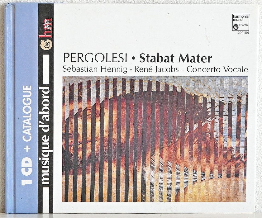 Pergolesi: Stabat Mater (cd), Ophalen of Verzenden, Barok, Zo goed als nieuw, Orkest of Ballet