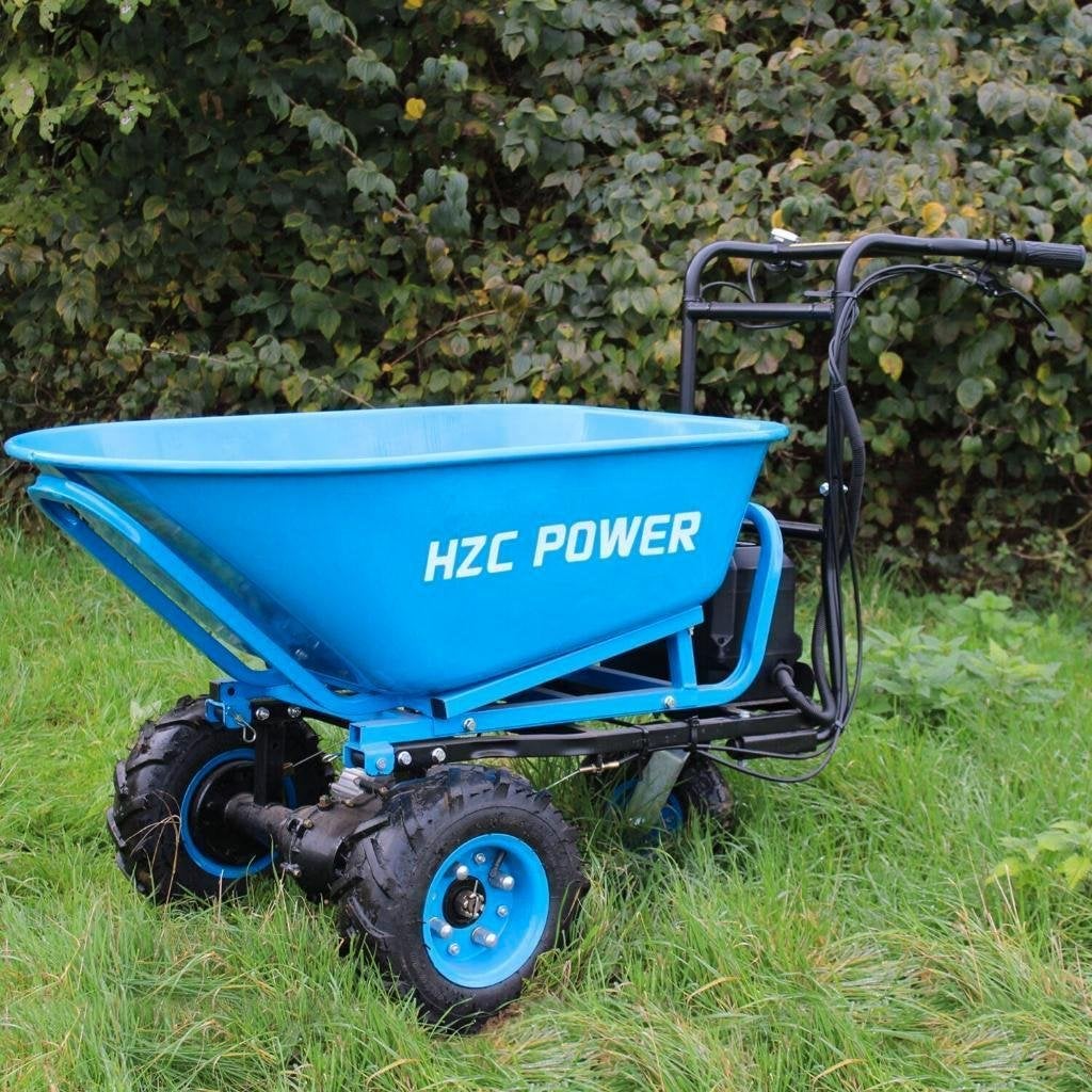 Elektrische Accu kruiwagen tot 230 kg laadvermogen, Tuin en Terras, Kruiwagens, Ophalen of Verzenden, Nieuw, Elektrisch, Hzc