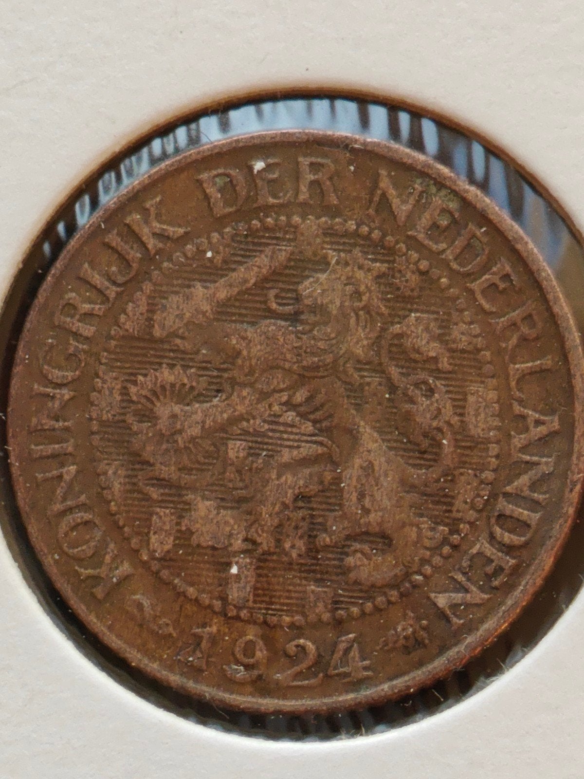 1 cent 1924 Wilhelmina, Postzegels en Munten, Munten | Nederland, Ophalen of Verzenden