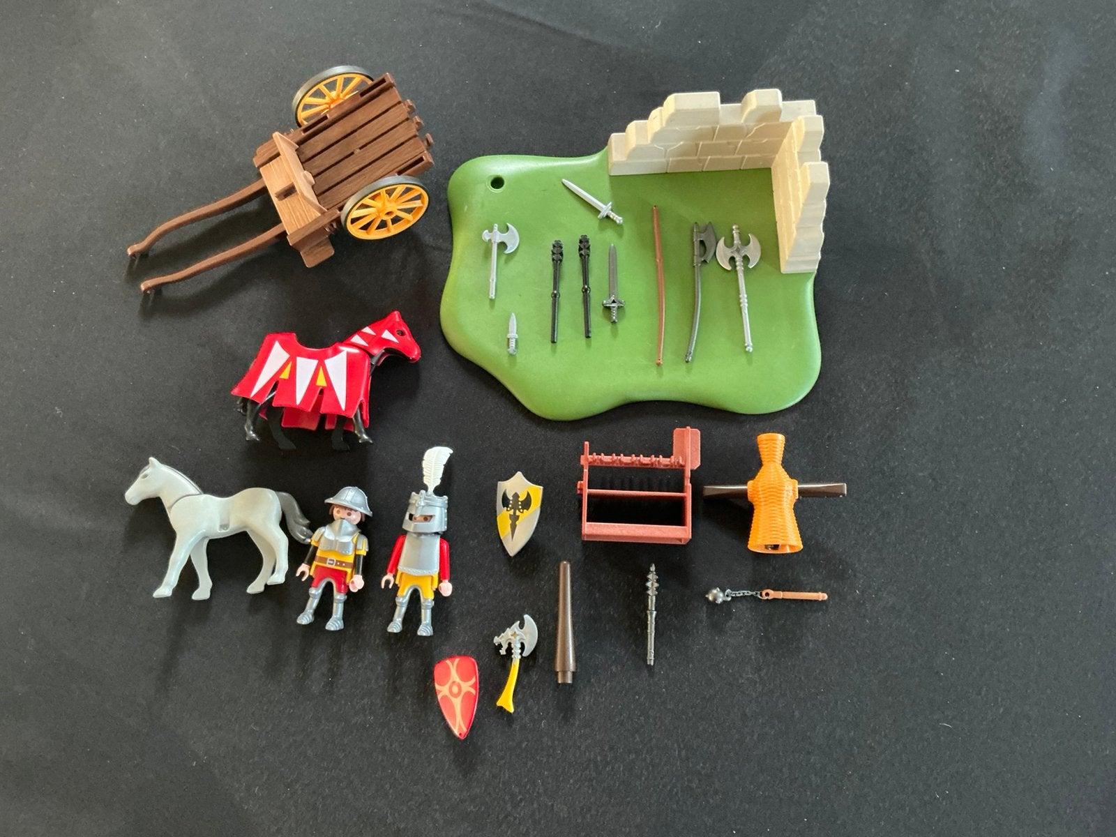 Playmobil paardenkar ed…, Kinderen en Baby's, Ophalen of Verzenden, Zo goed als nieuw