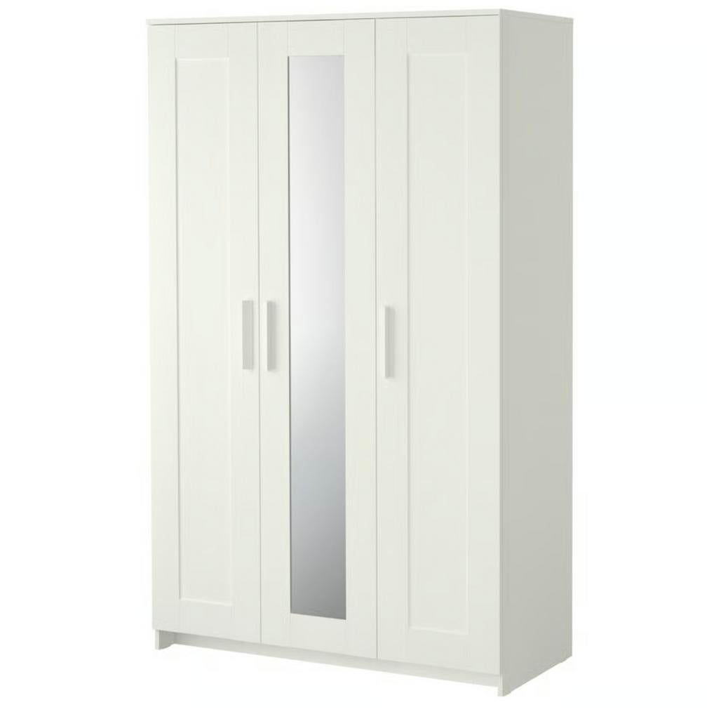 IKEA Kledingkast met spiegeldeur, Huis en Inrichting, Kasten | Kledingkasten, Met deur(en), Gebruikt, Glas, Ophalen of Verzenden