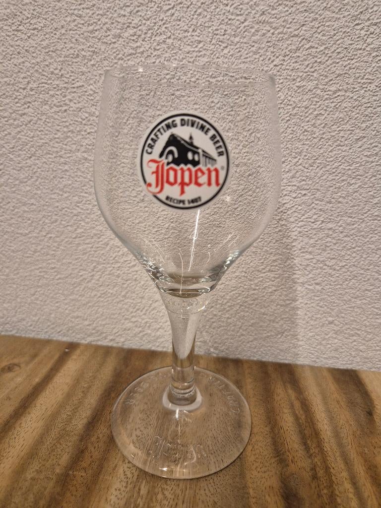 Bier glas: Jopen, Verzamelen, Ophalen of Verzenden, Zo goed als nieuw, Glas of Glazen, Overige merken