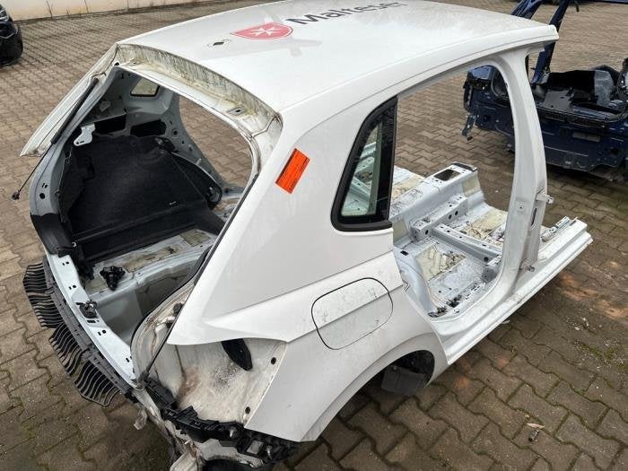 Snijdeel rechts-achter van een Volkswagen Polo (LC9A), Gebruikt, -, Volkswagen, -