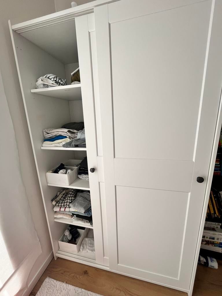 Hauga ikea schuifdeurkast, Ophalen of Verzenden, Zo goed als nieuw, 50 tot 75 cm, 150 tot 200 cm