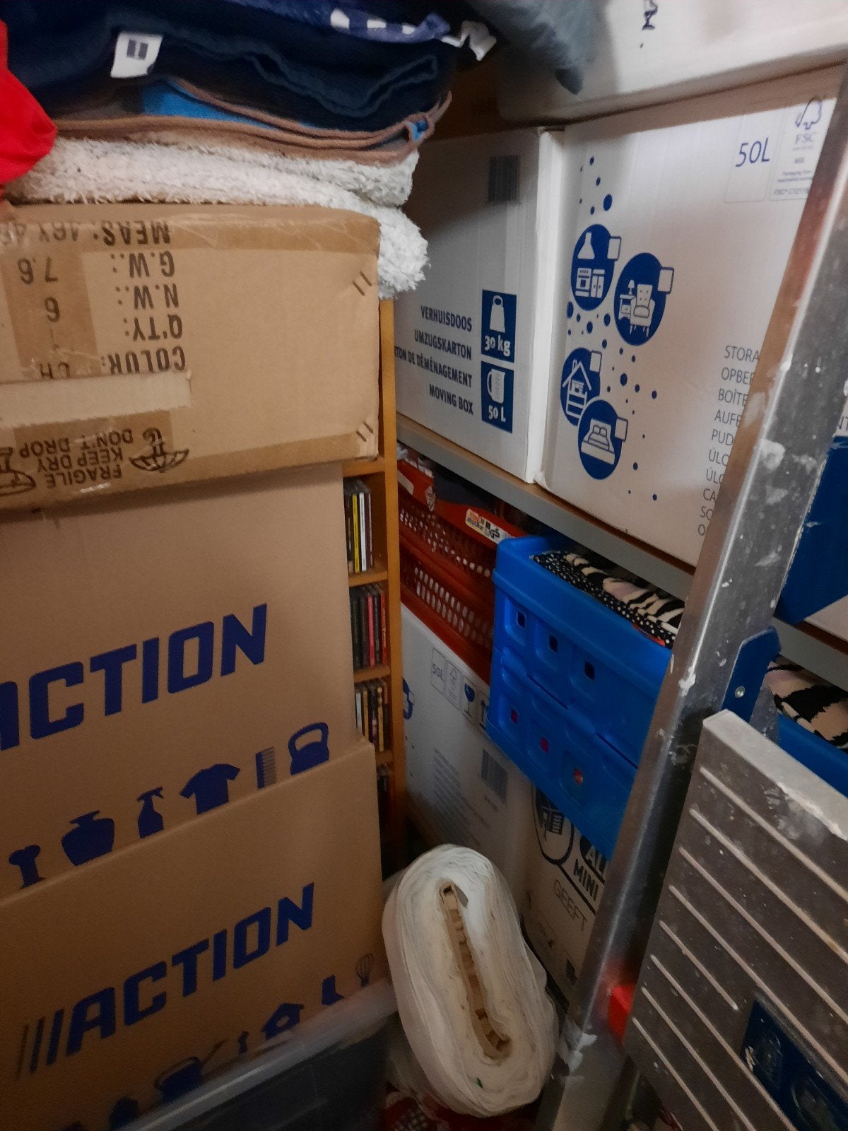 Kleding partij, Ophalen, Zo goed als nieuw