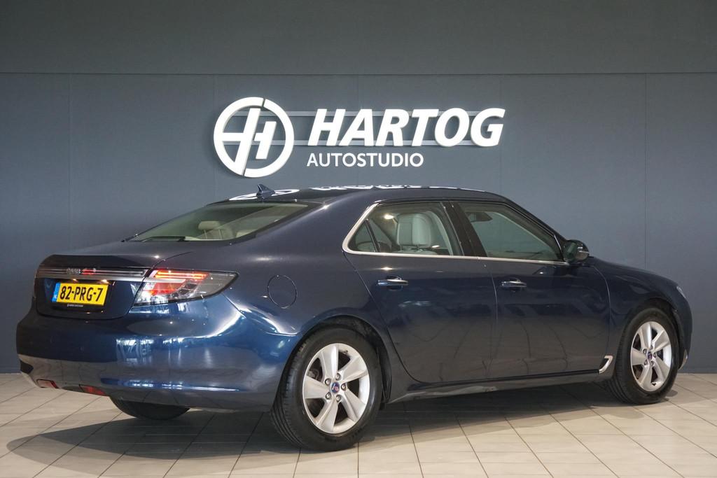 Saab 9-5 2.0T Vector Exklusiv + ORIG. NEDERLANDS, Voorwielaandrijving, Euro 5, 4 cilinders, Blauw