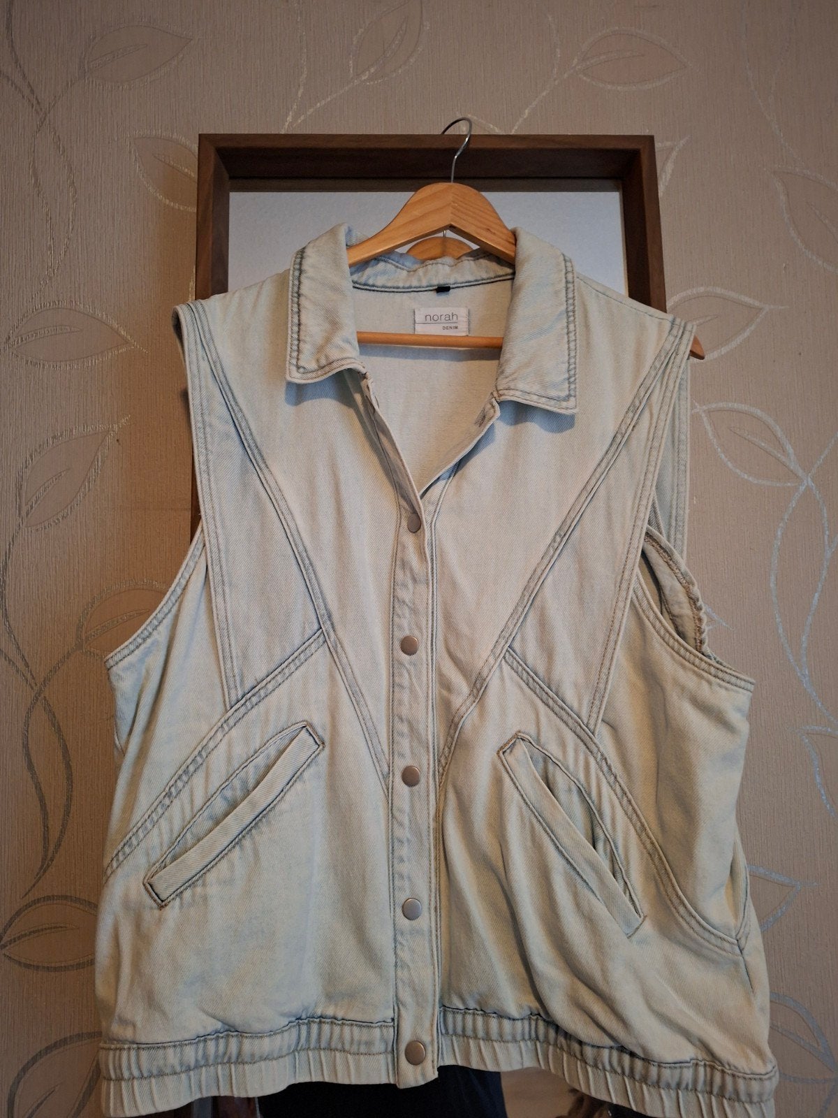 Norah Spijker Gilet, Blauw, Maat 42/44 (L), Nieuw, Ophalen of Verzenden