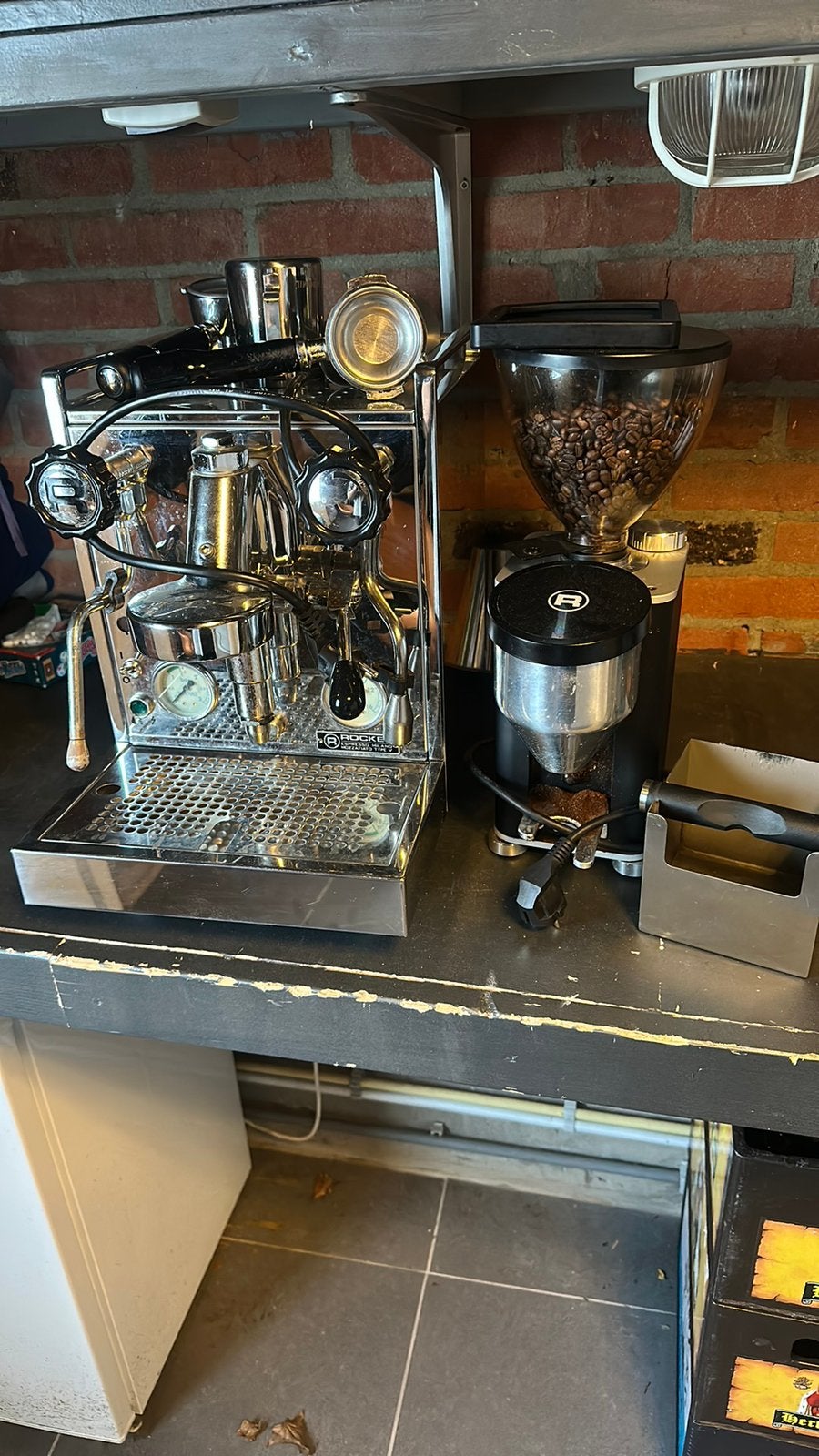 Rocket mozzafiato type V, Witgoed en Apparatuur, Koffiezetapparaten, Ophalen, Gebruikt, Koffiemachine