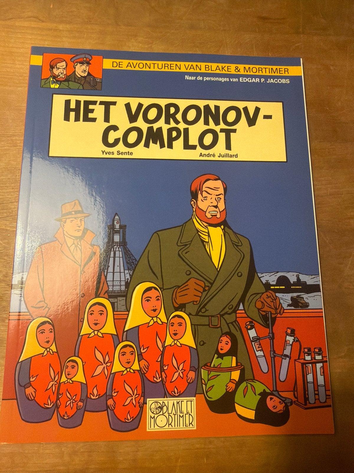 Blake & Mortimer - Het Voronov-Complot, Eén stripboek, Ophalen of Verzenden, Zo goed als nieuw